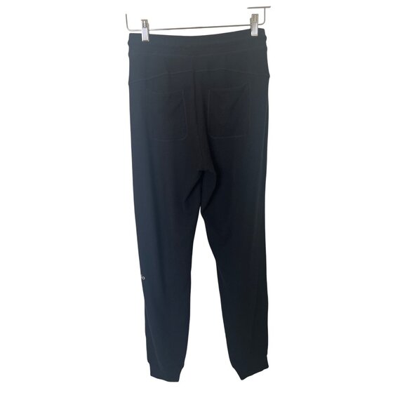 Alo Soho Sweatpant Alolux High-Rise Ankle-Length Jogger With Pockets - Picture 6 of 8